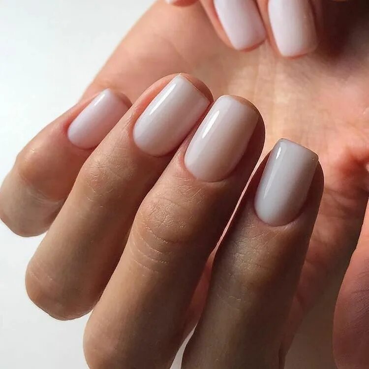Красивый маникюр без цвета ☆ @jengrajeda ☆ Blush pink nails, Neutral nails, Manicure