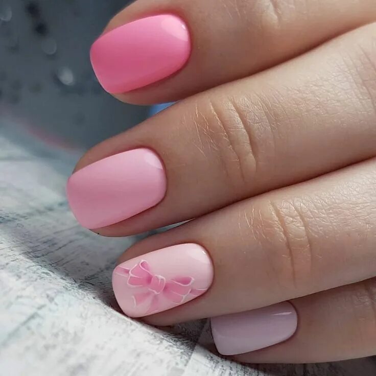 Красивый маникюр без цвета See more like this. Красивые ногти, Розовый маникюр, Нейл-арт