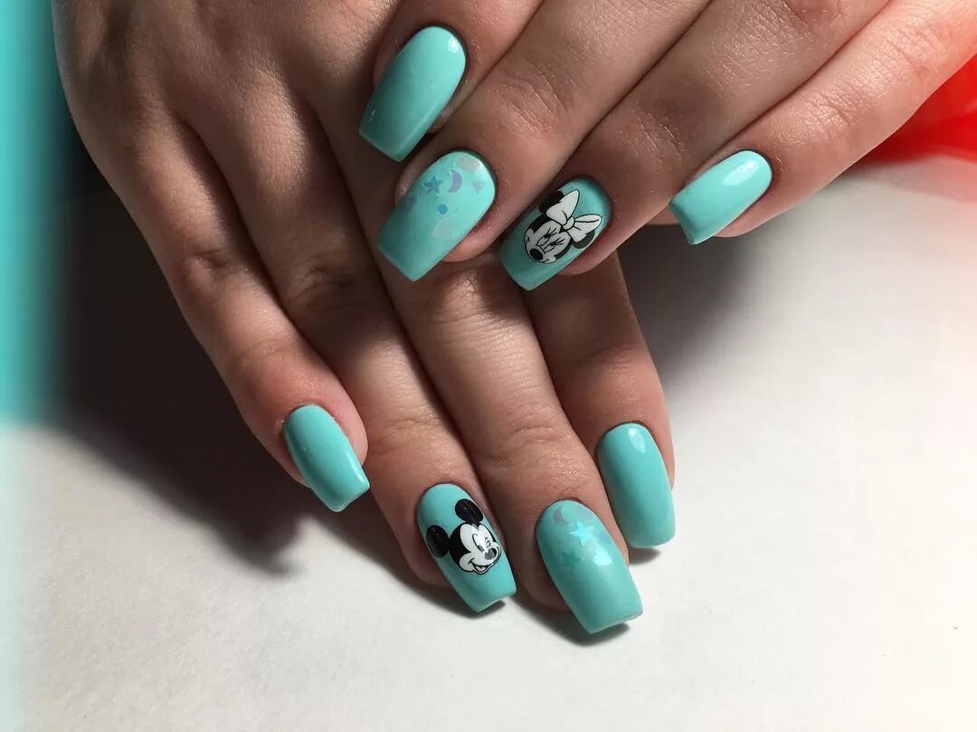 Красивый маникюр бирюза Refined and stylish turquoise manicure - 100+ photo ideas - Armonissimo