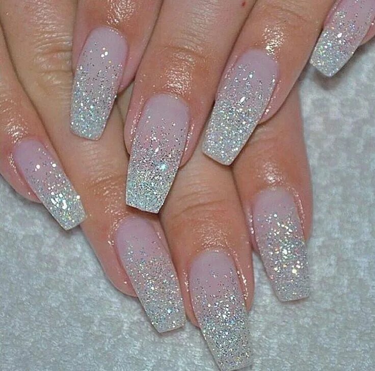 Красивый маникюр блестки фото Pin by Allison Glover on Polished Perfection! Nail designs, Nail designs glitter