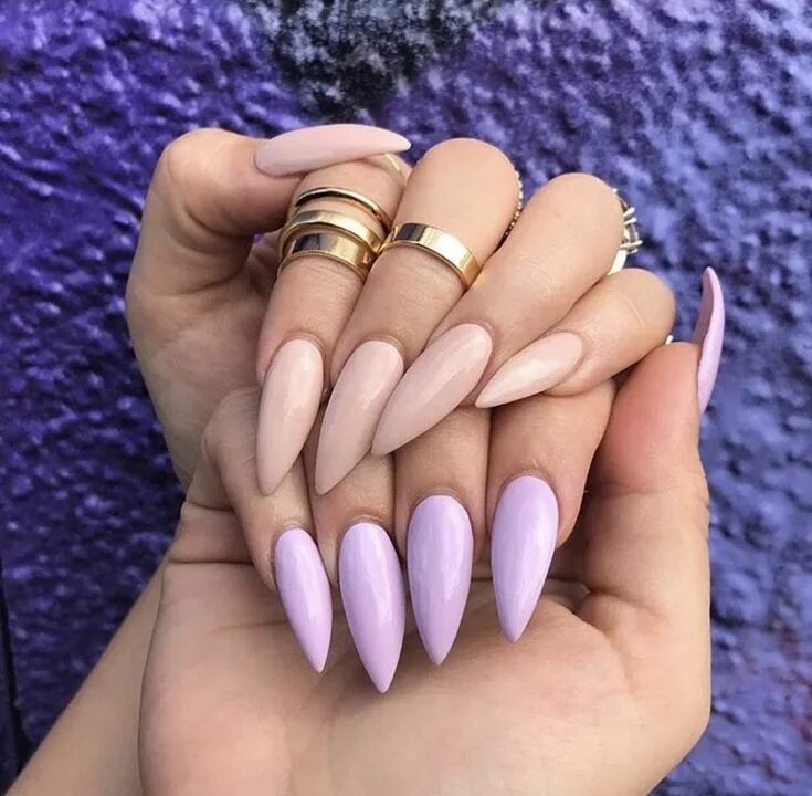 Красивый маникюр дизайн ногтей миндаль Pin by tj lane on Маникюр Manicure, Long nails, Nail designs
