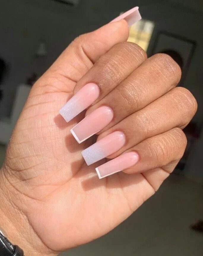 Красивый маникюр длинный квадрат Pin by Bron on Manicure ⤵ Acrylic nails coffin short, Long square acrylic nails,