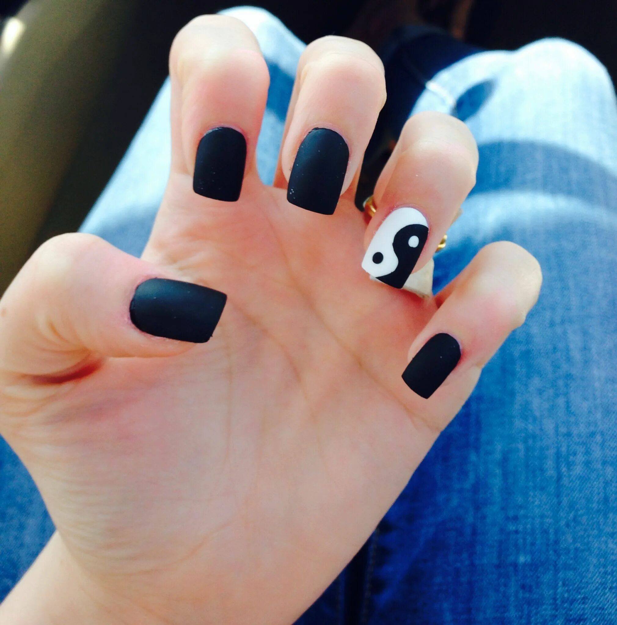 Красивый маникюр для подростков ying yang nails Short acrylic nails, Acrylic nail designs, Cute nails