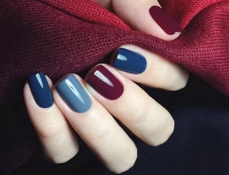 Красивый маникюр два цвета 50 Gorgeous Nail Art Designs That Will Shimmer And Shine You Up * DressFitMe Ung