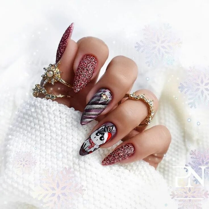 Красивый маникюр этого года Beautiful nails. - #Beautiful #nails Nails, Manicure, Red nails