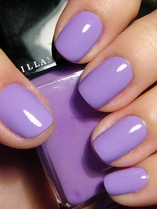 Красивый маникюр фиолетовые цвета the lacquer log Lilac nails, Purple nails, Nail colors
