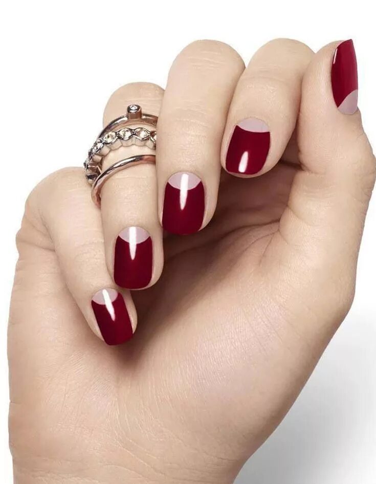 Красивый маникюр фото French manucure originale : des idées pour casser les codes - Elle Moon manicure