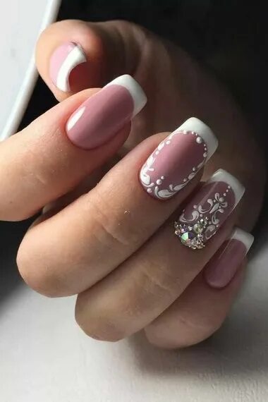 Красивый маникюр фото квадратные #маникюр #маникюрчик #маникюрдизайн #маникюрнавыходной #маникюрфренч #инстаманик