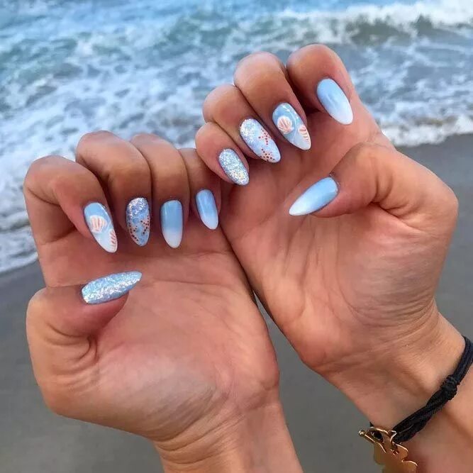 Красивый маникюр фото лето 36 Summer Nail Art Ideas You'll Wish To Try