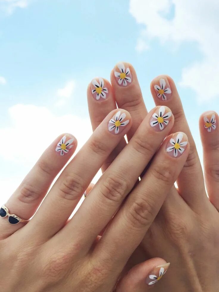Красивый маникюр фото лето fuckyeahprettynails Manucure, Manucure d'été, Nail art designs