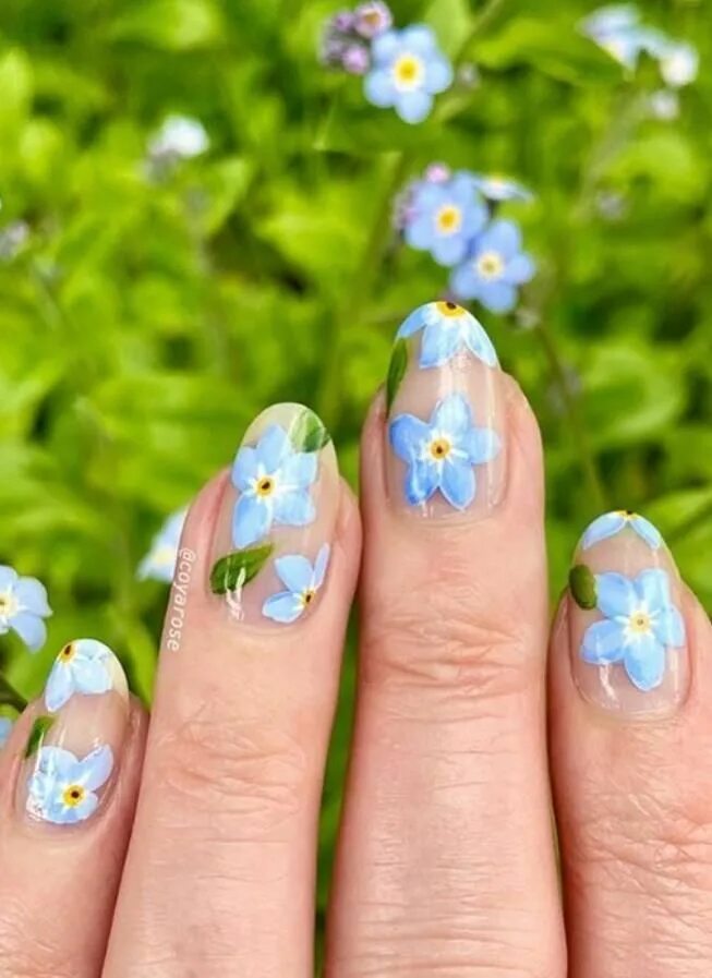 Красивый маникюр фото лето 45 Super Fit Acrylic Short Nails Art Ideas For 2020 Summer - Lilyart Short nails