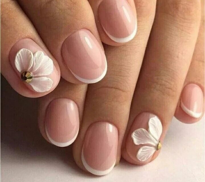 Красивый маникюр фото на коротких Pin on ногти Gel nail art, Nail manicure, Nails inspiration