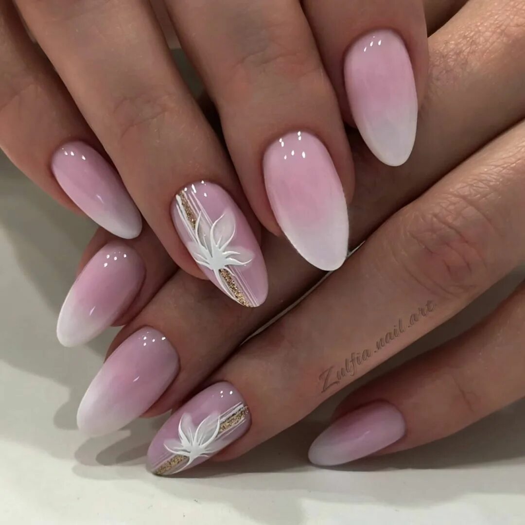 Красивый маникюр фото нежный с рисунком Pin on Ładne paznokcie Nail art designs videos, Fancy nails designs, Diy nails m