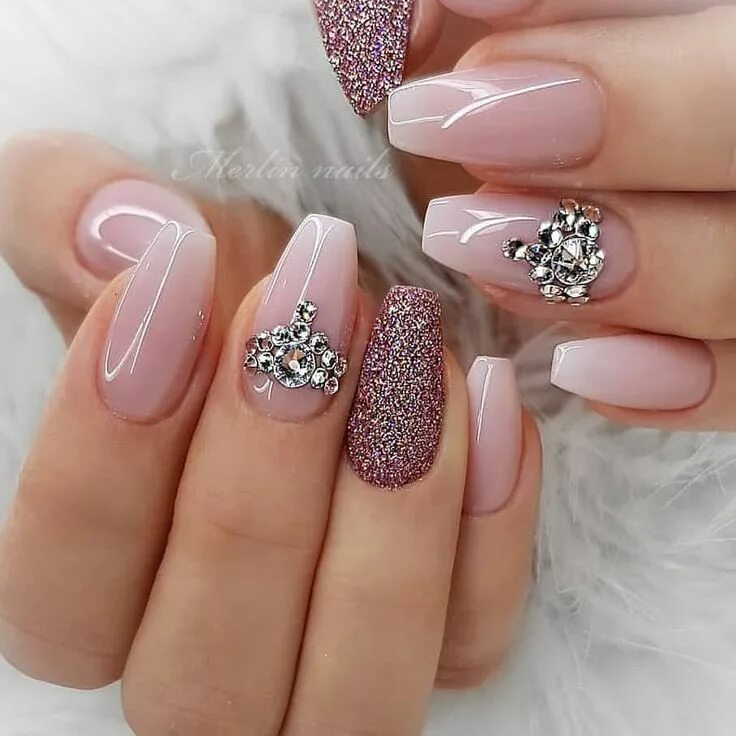 Красивый маникюр фото новинки Pin on Nails Ombre nail art designs, Short square nails, Pretty nail art designs