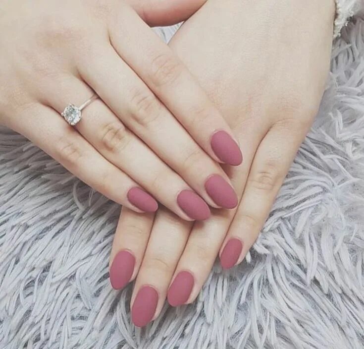 Красивый маникюр фото самый красивый однотонный Pin on baddie Mauve nails, Matte nails design, Pretty nails