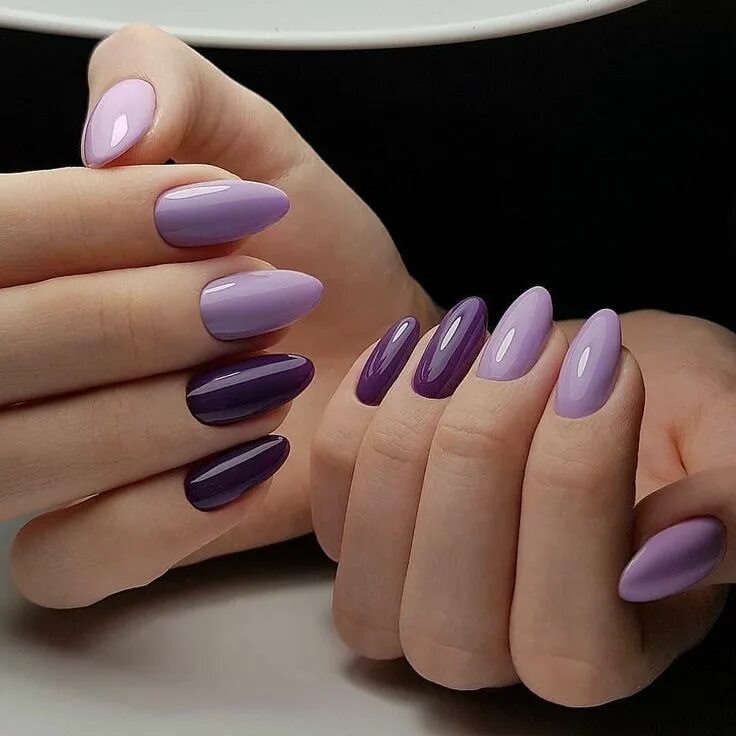 Красивый маникюр фото самый красивый однотонный Pin by ANA LOPEZ on uñas d locura !!!! *-*/ FREAKING NAILS Purple nails, Nails, 