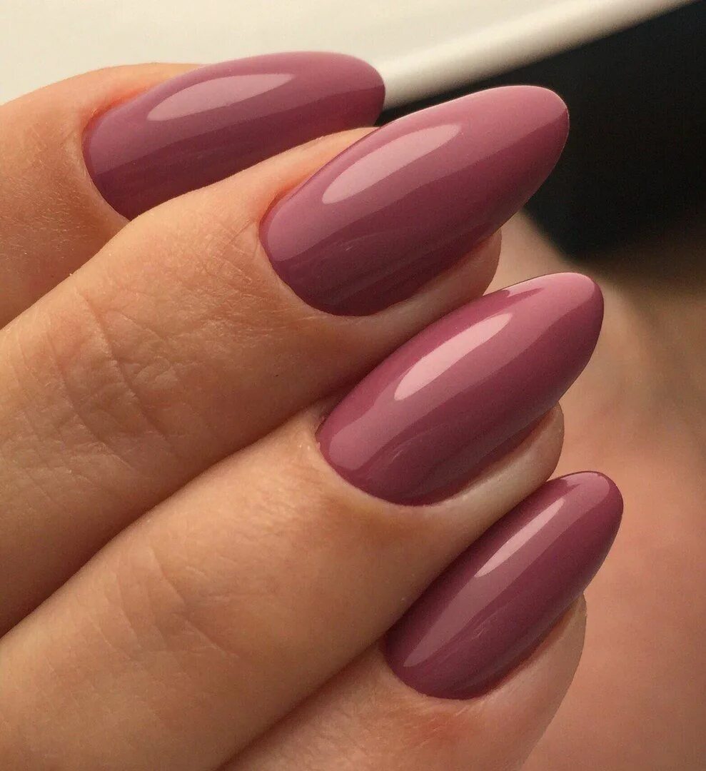 Красивый маникюр фото самый красивый однотонный Маникюр Negledesign, Negle manicure, Lange negle