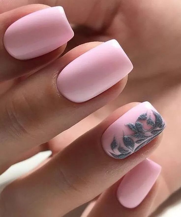 Красивый маникюр фото самый нежный Pin by Karen Ygonette on Ongles Pale pink nails, Pink nail art designs, Pink nai