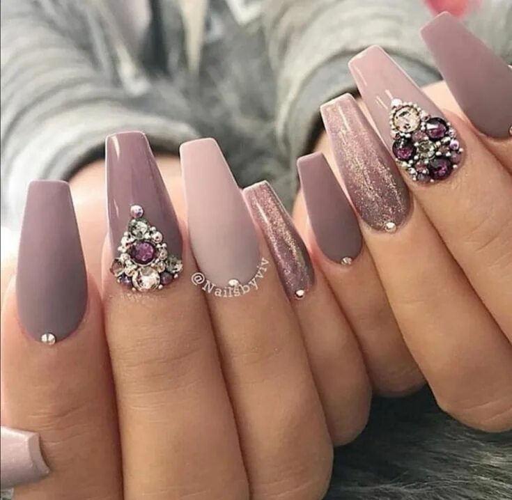Красивый маникюр фото самый шикарный дизайн Pin by Екатерина on Ногти Nail designs, Nail art, Nail colors