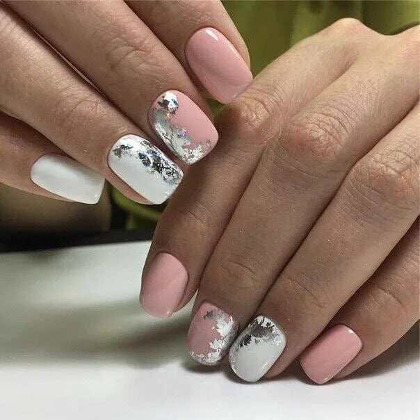 Красивый маникюр фото самый шикарный на короткие nails, manicure, soft pink Negledesign, Negle, Gellak