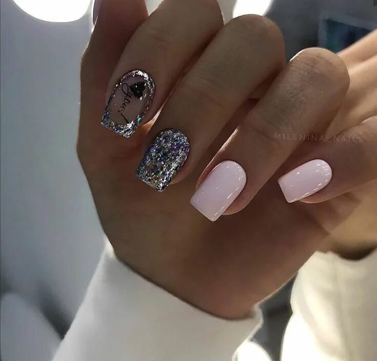 Красивый маникюр фото самый шикарный на короткие Pin on Specific Nails. Manicure, Stylish nails, Rhinestone nails