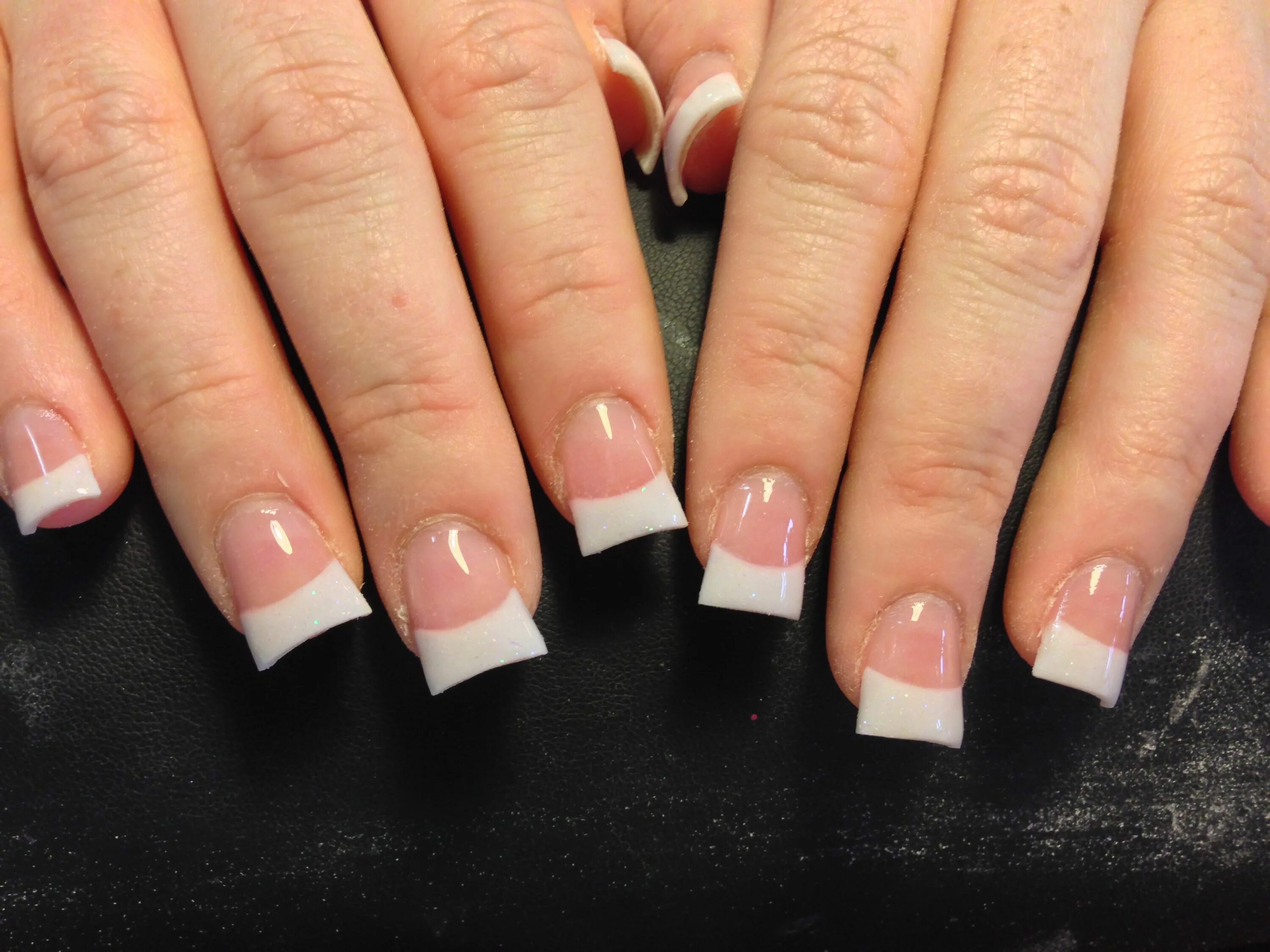 Красивый маникюр френч квадратные ногти Pin by Pinner on Nails by T Duck feet acrylic nails, French acrylic nails, Acryl