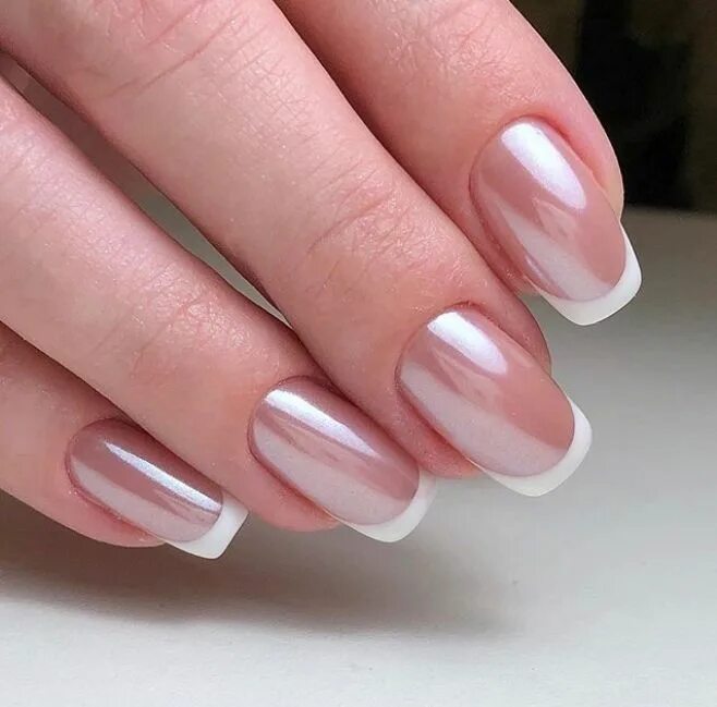 Красивый маникюр френч втирка Маникюр Nails in 2024 French manicure nails, Subtle nails, Luxury nails