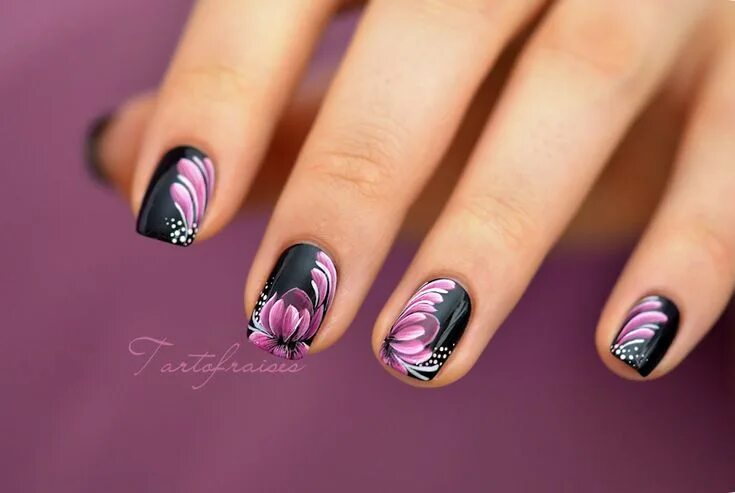 Красивый маникюр гель рисунок Nail art techniques Nail art techniques, Painted nail art, Nail art hacks