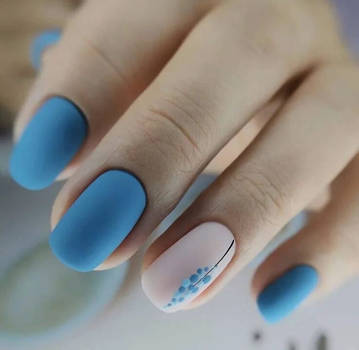 Красивый маникюр голубых тонов 38 Easy Spring Nail Designs 2023 Spring Nail Art Gel Spring Nail Gel Nails Manic