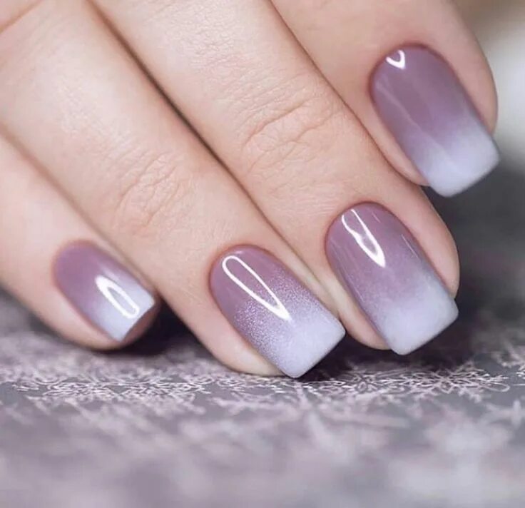 Красивый маникюр градиент Pin by Gabby Flowers on My Style in 2024 Work nails, French manicure nails, Nail