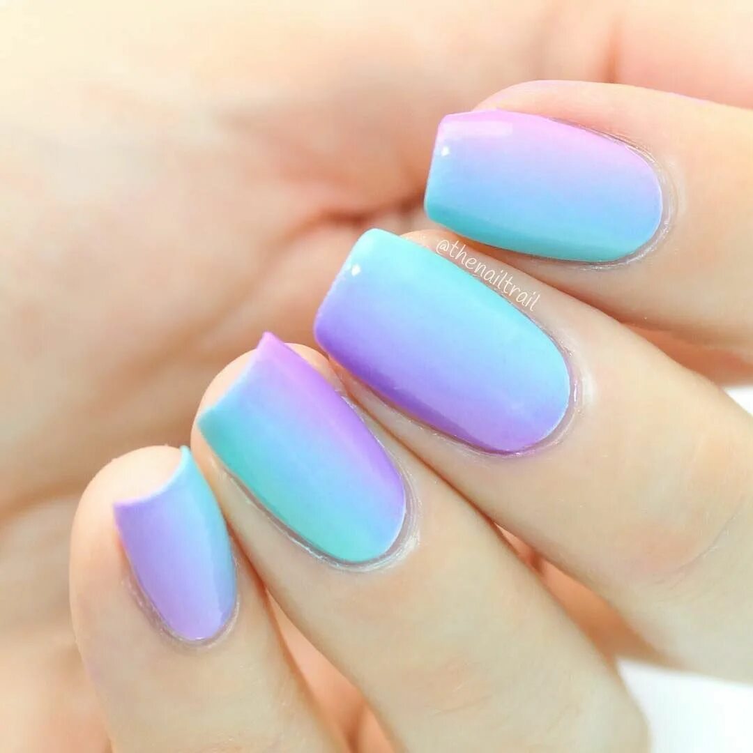 Красивый маникюр градиент Trendy and Chic Nail Designs to Inspire You