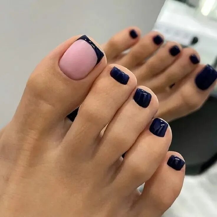 Красивый маникюр и педикюр 2024 10 Classy Fall French Pedicure Designs You Can't Say "NO" To! Toe nail designs, 