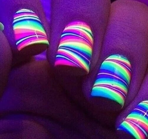 Красивый неоновый маникюр Pin by Windy Bullock on Nails Gorgeous nails, Neon nails, Nail art