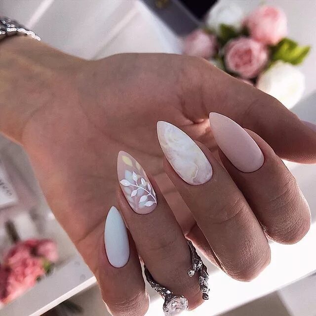 Красивый нежный маникюр на длинные ногти ГЕЛЬ ЛАК ПЕНЗА МАНИКЮР (@deni_sova_nails) * Instagram-fényképek és -videók Bride