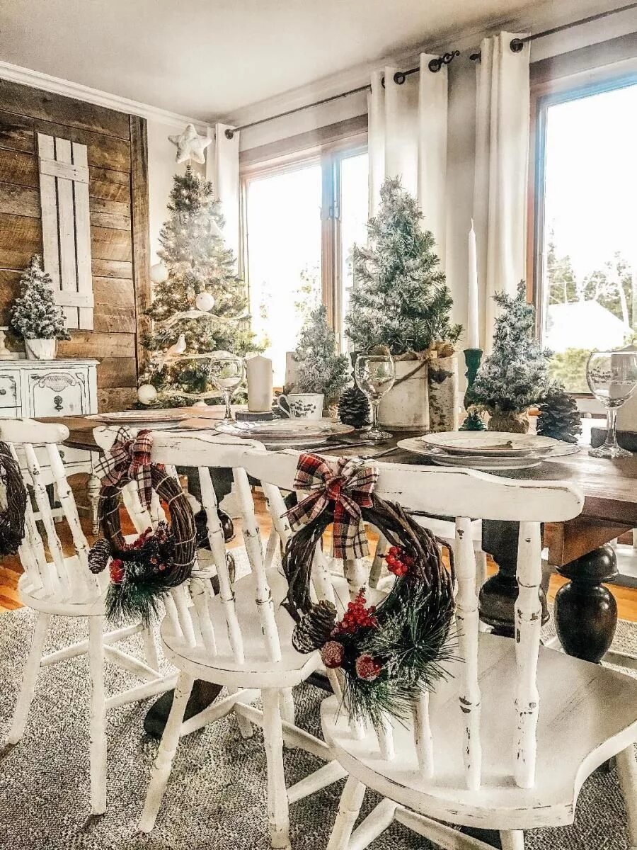 Красивый новогодний декор Loading... Farmhouse christmas decor, Christmas decor inspiration, Christmas fir