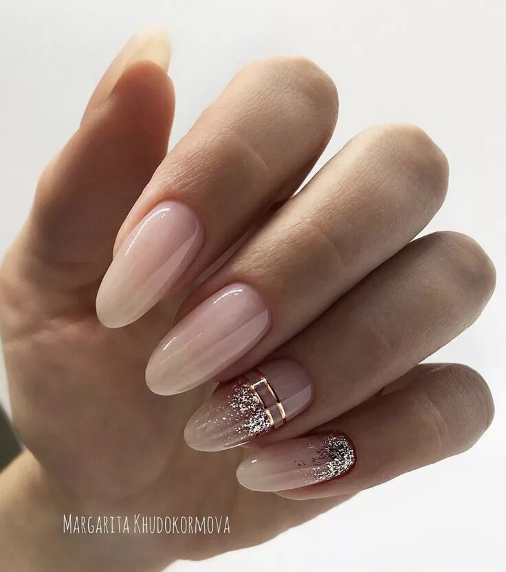 Красивый нюдовый маникюр с дизайном Pin on Корзины Manicure, Gel nails, Nude nail designs
