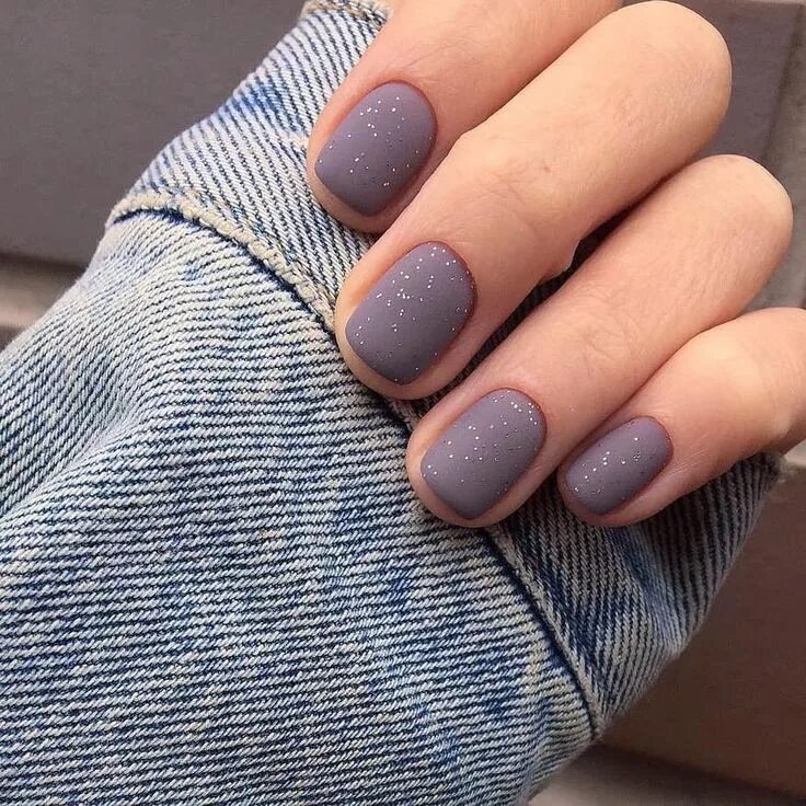 Красивый однотонный маникюр на коротких Маникюр Nails, Pretty nails, Square acrylic nails