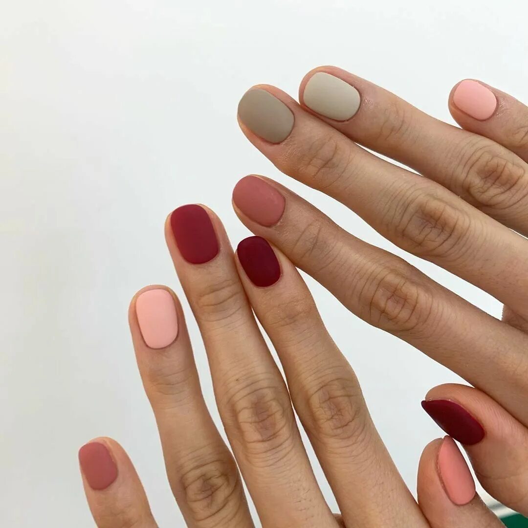Красивый однотонный маникюр на коротких ногтях Pin on Ногти Nails, Manicure, Pretty nails