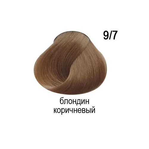 Краска 9.7 фото OLLIN Коричневые /7 Краска для волос OLLIN (Россия) OLLIN COLOR 9/7 блондин кори