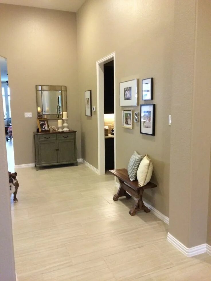 Краска бежевая для стен в интерьере Paint colors for living room, Living room paint, Living room colors