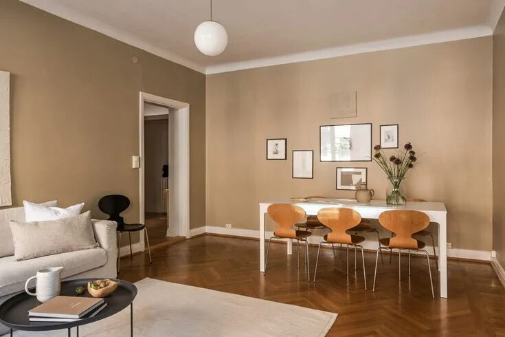 Краска бежевая для стен в интерьере This Warm and Inviting Interior is a Master Class in Beige Tonal Look - Nordic D