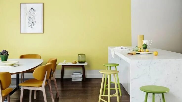 Краска для кухни моющиеся фото How to increase the value of your home in one weekend random Green wall color, D