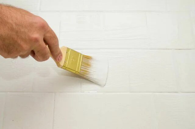 Краска для плитки фото How to Paint a Ceramic Tile Floor Hunker