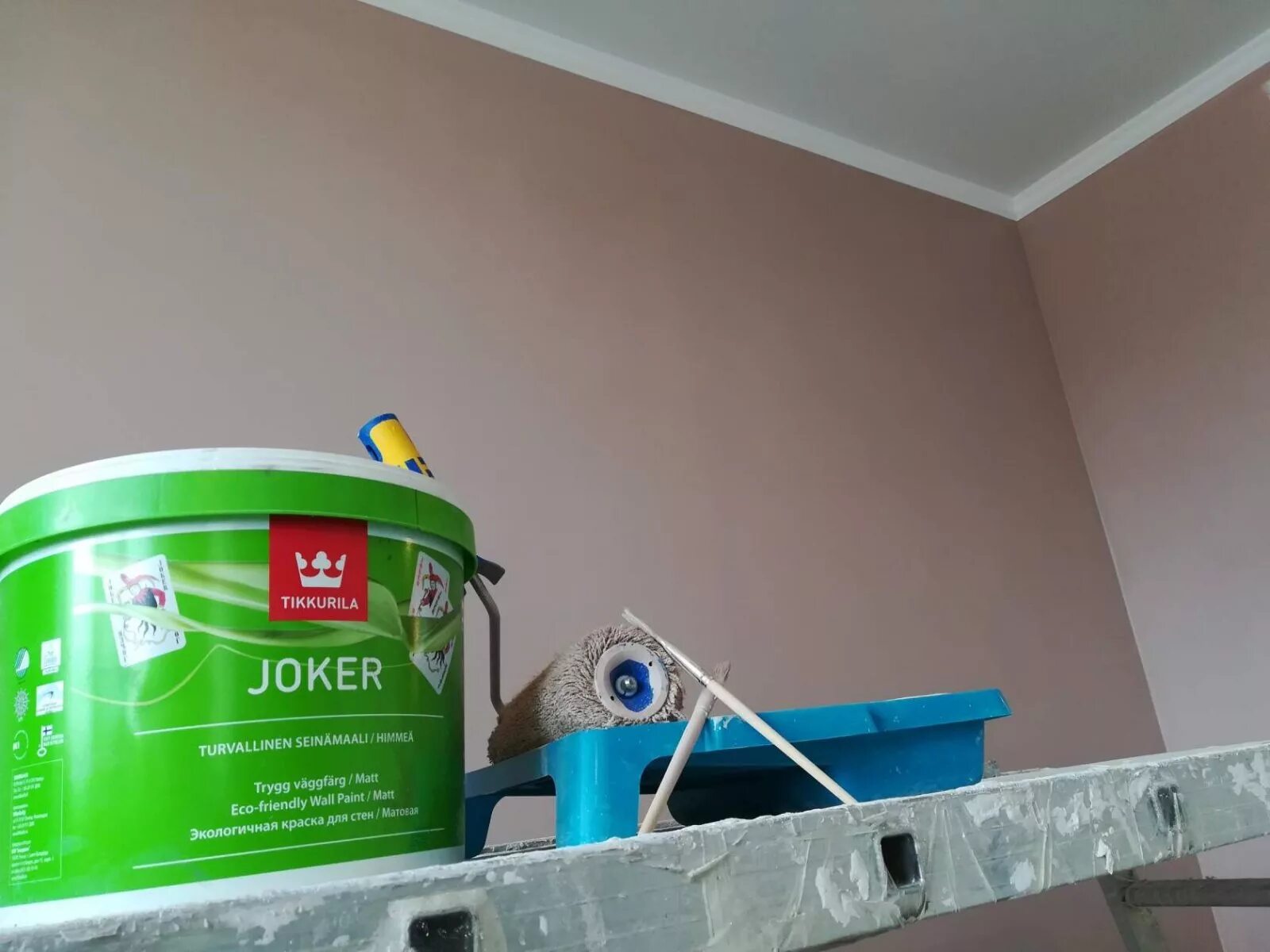 Краска для стен отзывы фото Краска для стен Tikkurila: палитра цветов, моющиеся глянцевые составы, какую выб