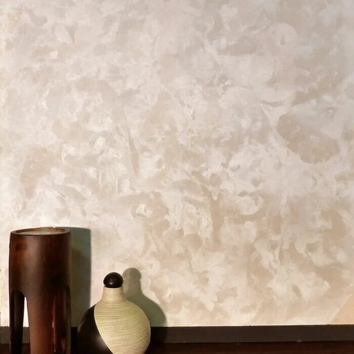 Краска для стен с эффектом бархата фото Декоративное покрытие "Veluer VAASTU SILK" Pearl 2,7 кг : купить по доступной це