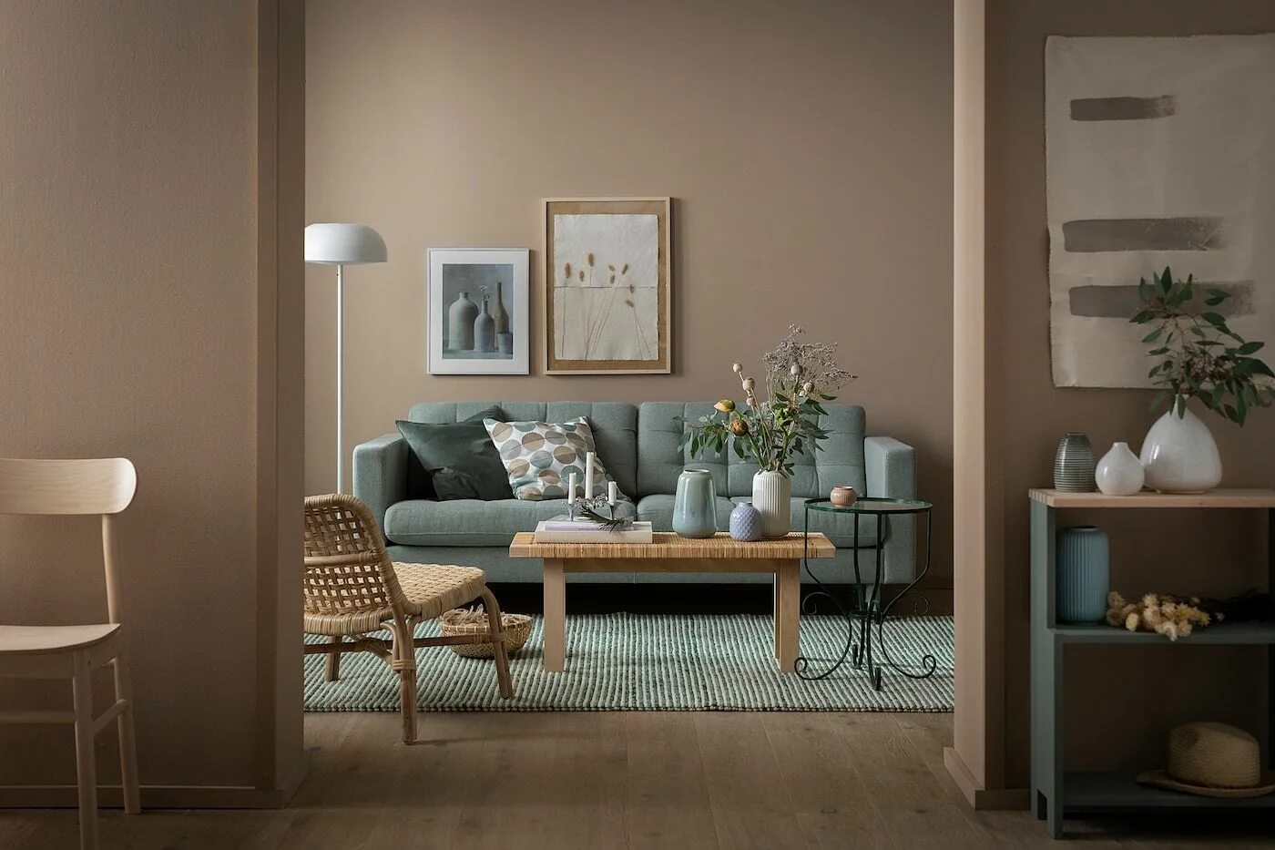 Краска для стен тауп в интерьере Se hela IKEAs sortiment & alla produkter online Living room, Interior, Interior 