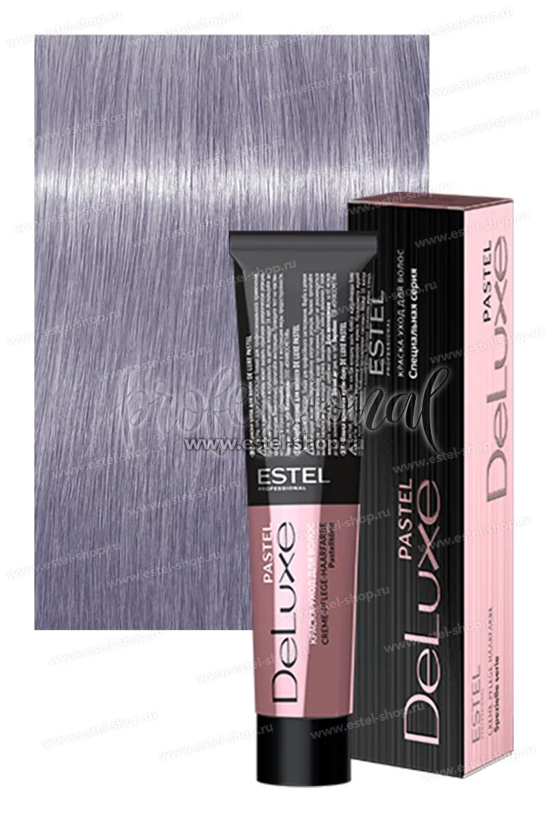 Краска для волос делюкс фото отзывы Estel DeLuxe Pastel P/0018 Платина - Интернет-магазин Estel Professional