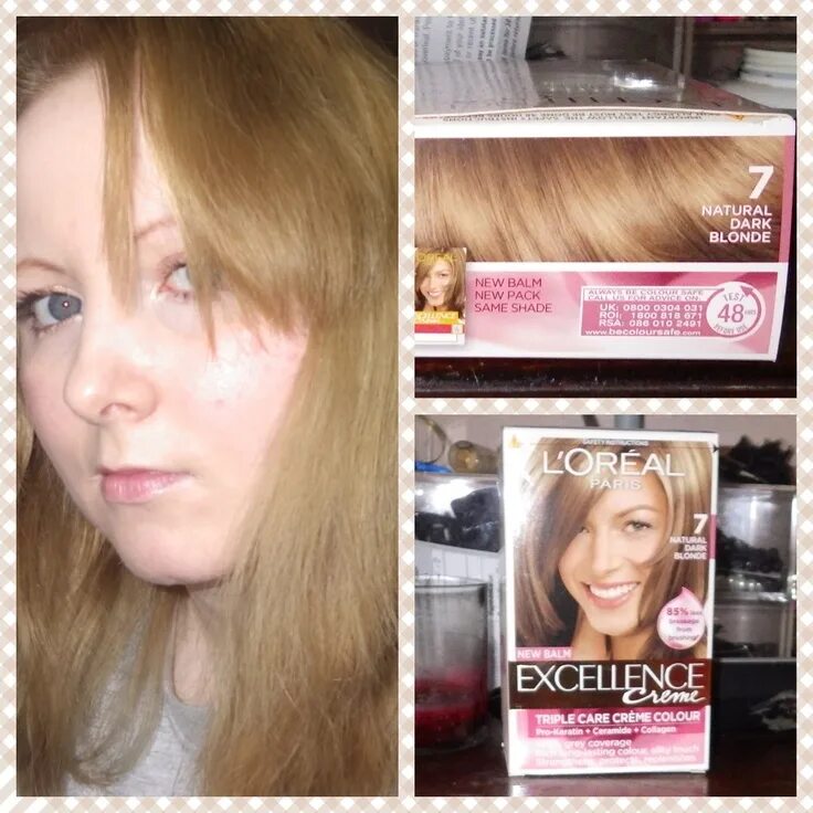 Краска для волос экселанс 8.1 фото L'Oreal Excellence Creme in Natural Dark Blonde (7).