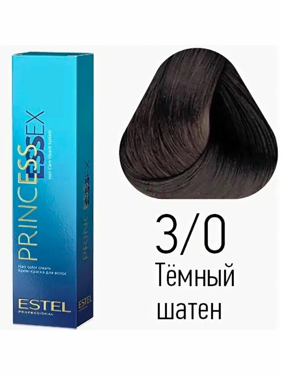 Краска для волос эстель тона фото 3/0 Крем-краска Estel Princess Essex