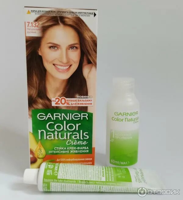 Краска для волос гарньер 7.132 фото Отзыв о Крем-краска для волос Garnier Color Naturals Первая реакция - ШОК (Garni